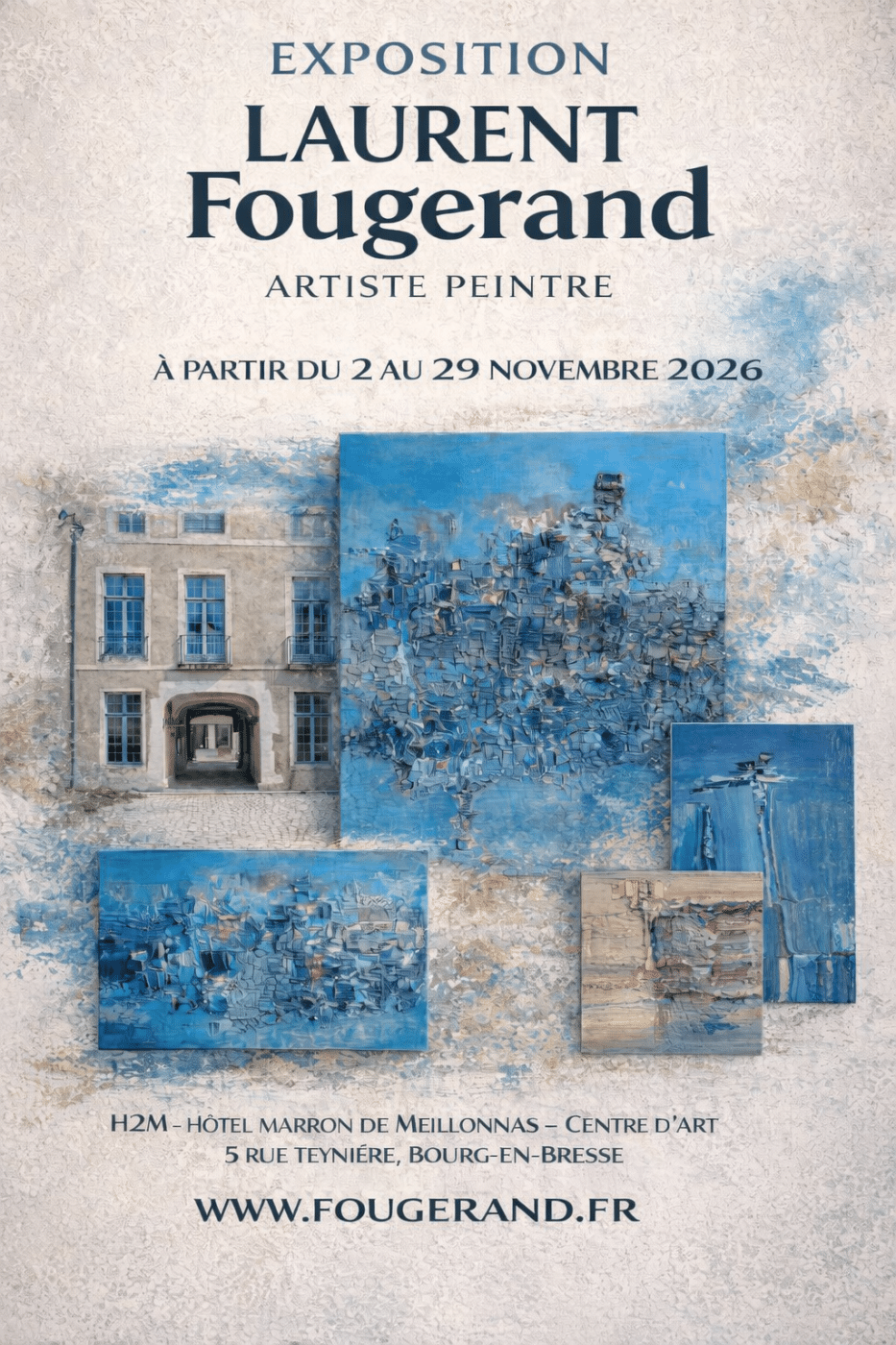 Exposition H2M BOURG EN BRESSE - 02 novembre 2026 au 29 novembre 2026