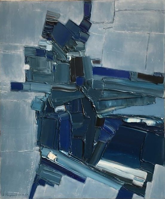 Bleu glacé