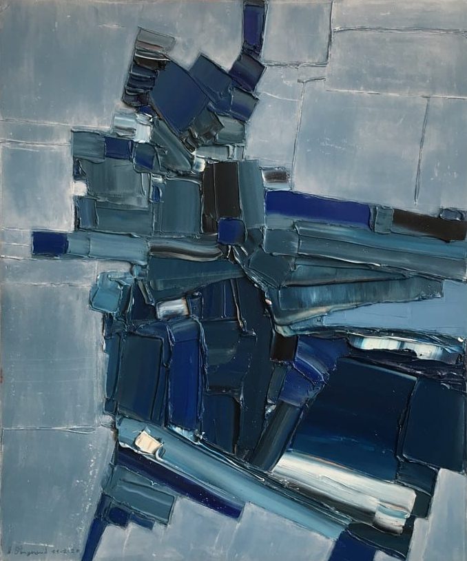 Bleu glacé