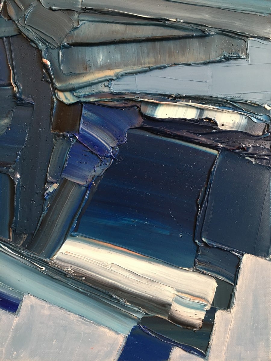 Bleu glacé