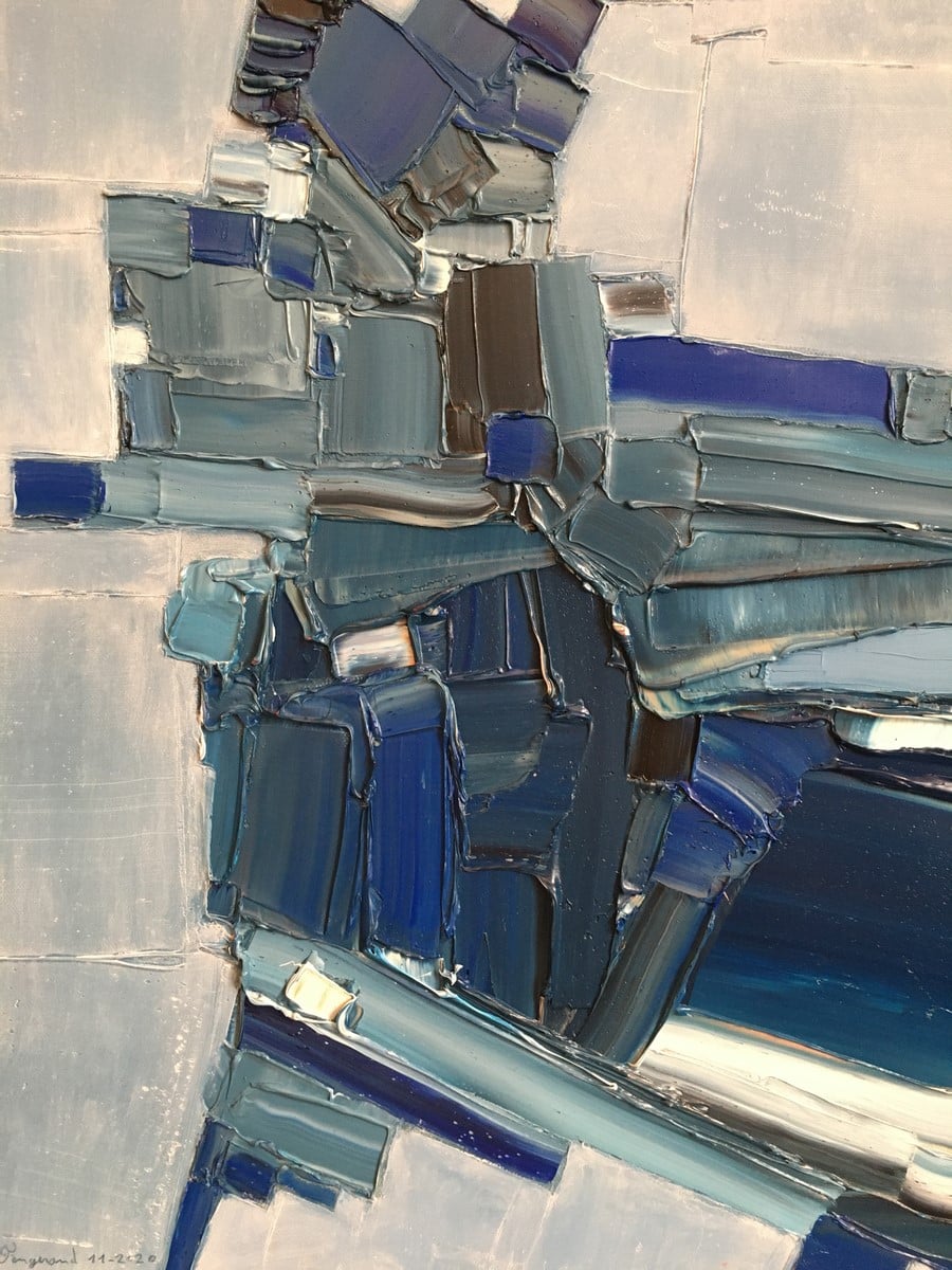 Bleu glacé