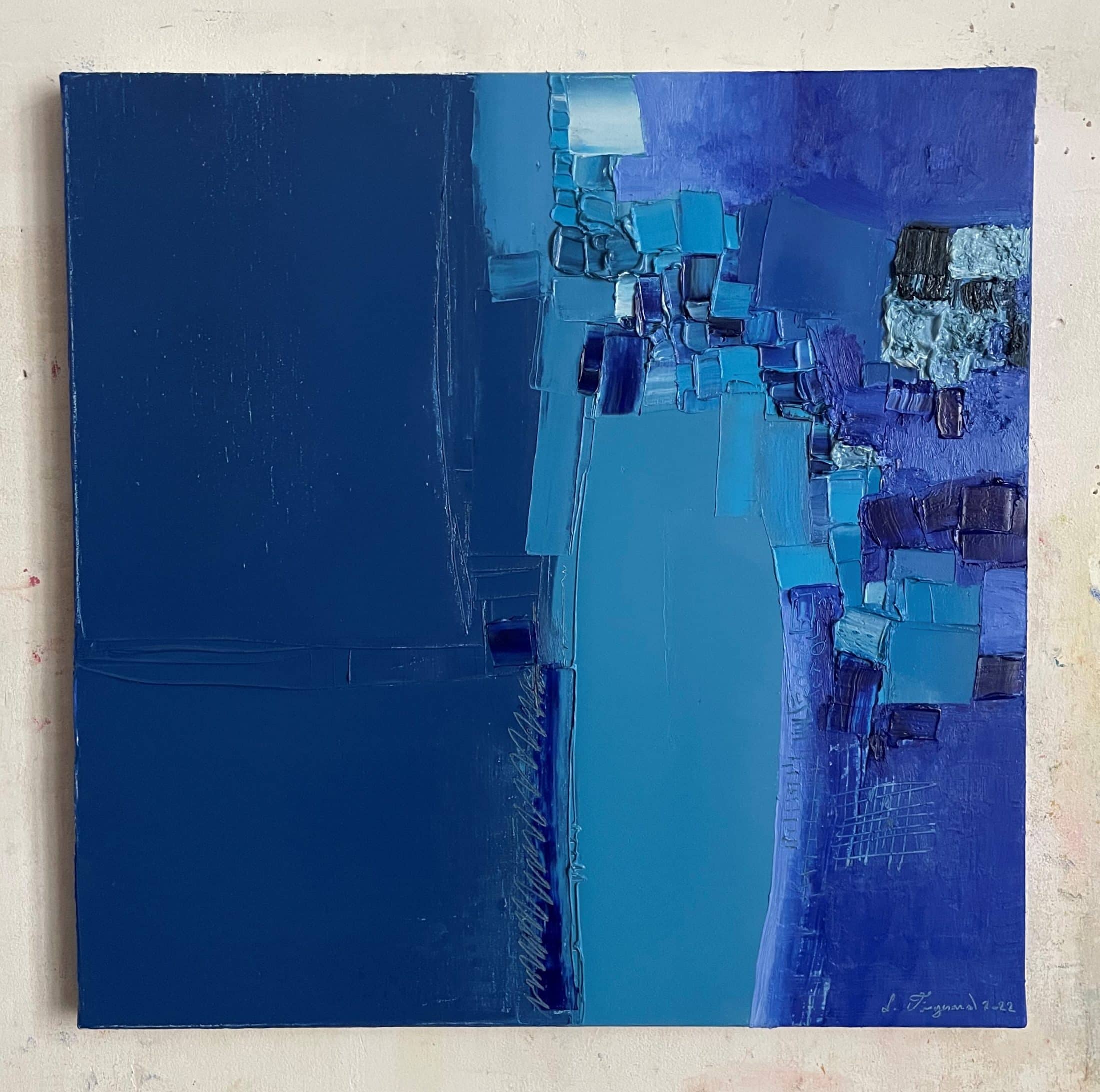 Le bouquet bleu