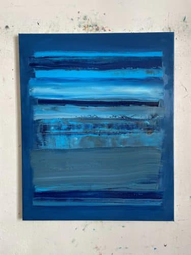 Bleu par dessus