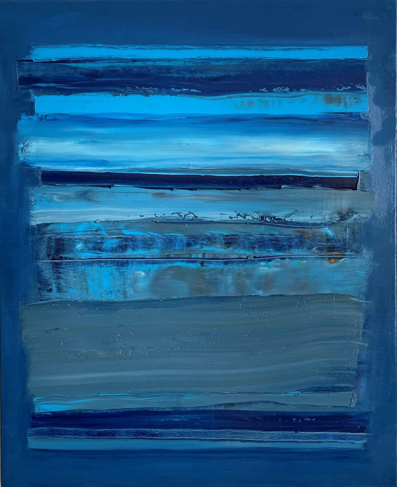 Bleu par dessus